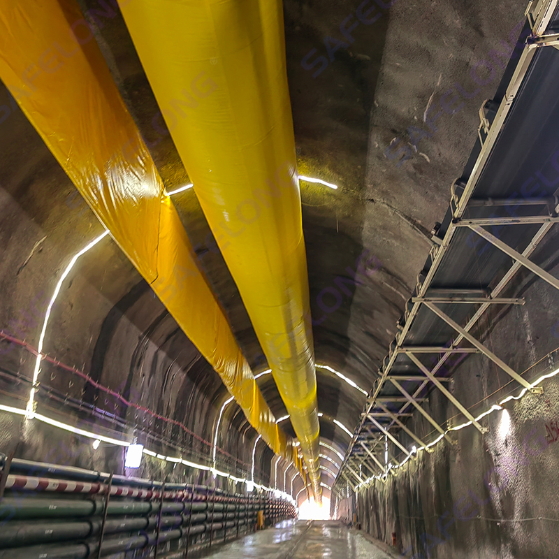 নমনীয় টানেল বায়ুচলাচল নালী