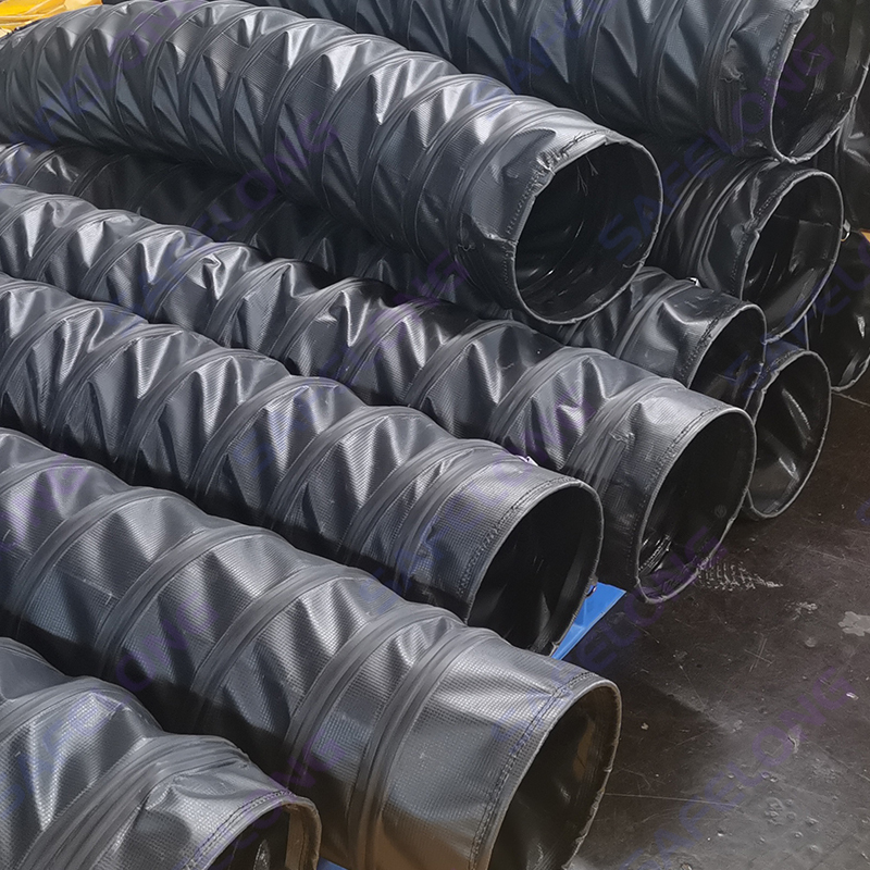 ইস্পাত তারের সাথে নমনীয় বায়ুচলাচল নালী